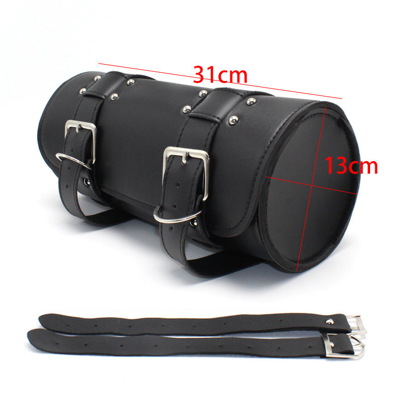 Retro Motorcycle Bicycle Bags Waterproof Leather Pannier Bag